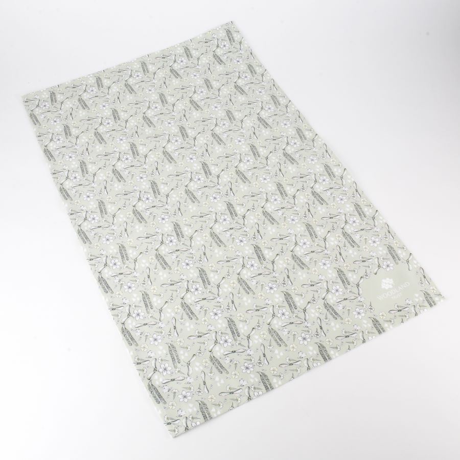 Woodland Trust tea towel - catkins